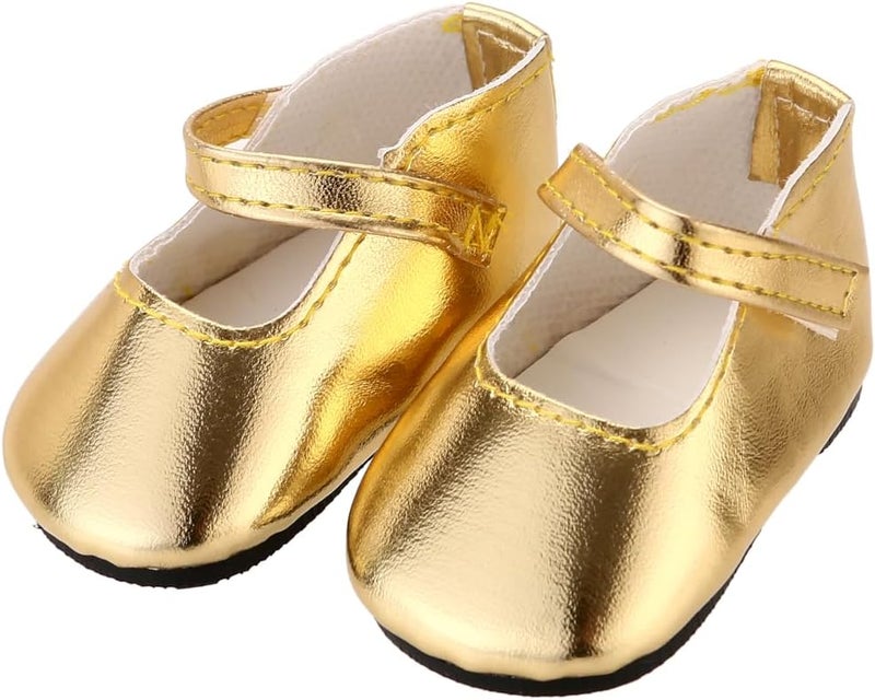 WHYS FXSN 6 Pairs Doll Shoes Fits 18-Inch American Doll Accessories - Image 5